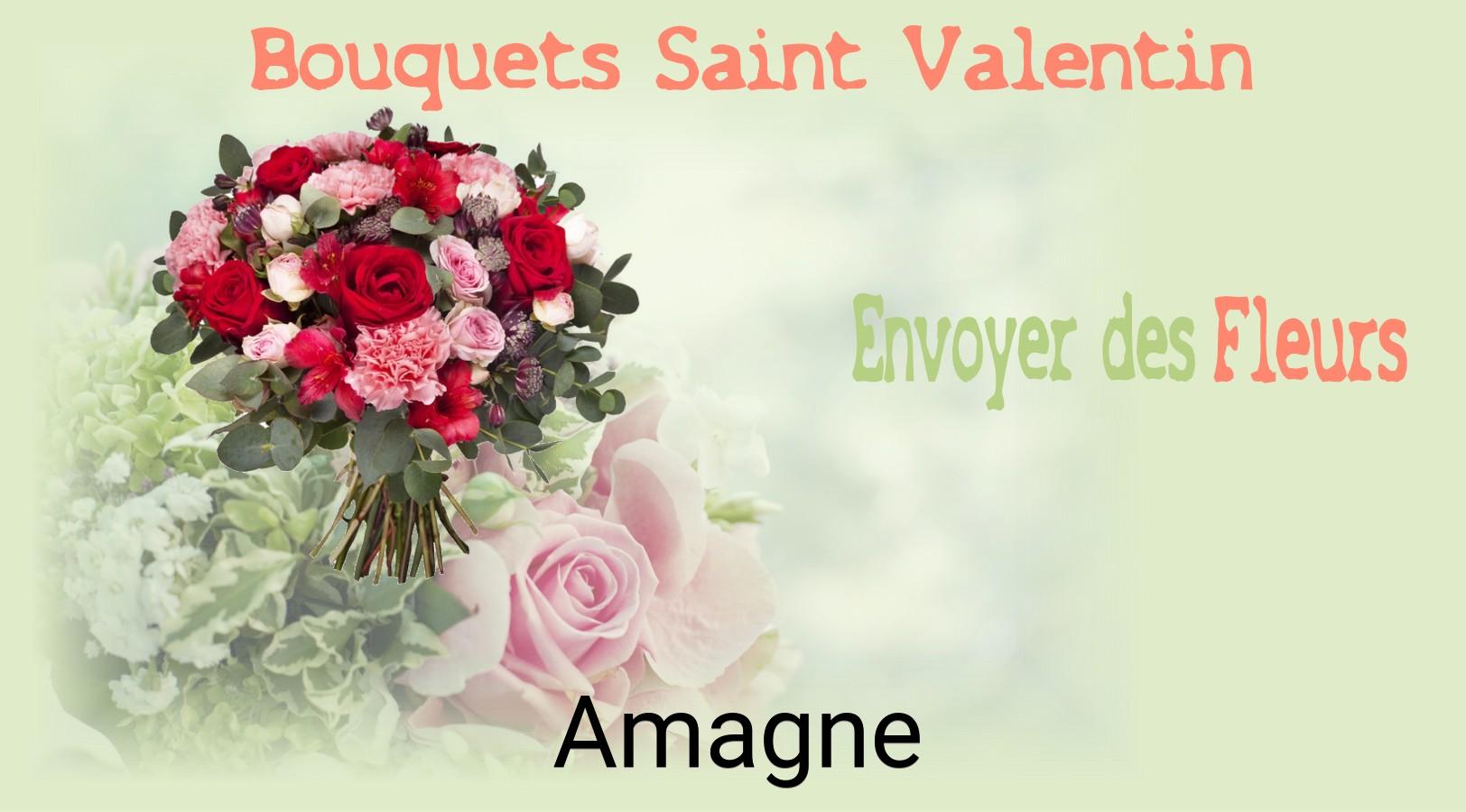 Roses de Saint-Valentin livrées à Amagne